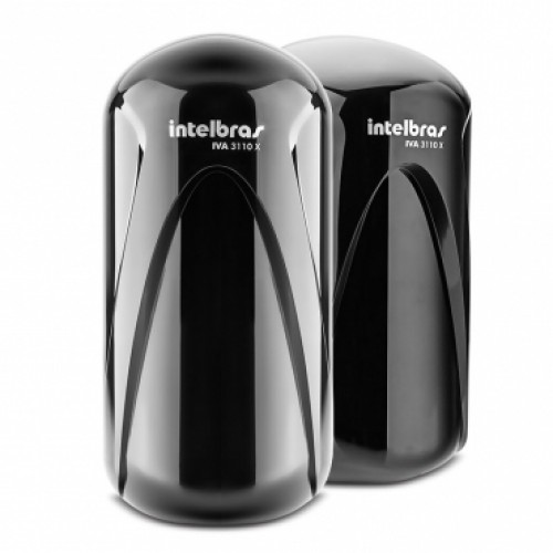 Sensor Infravermelho Ativo Iva 3110x Duplo Feixe Intelbras